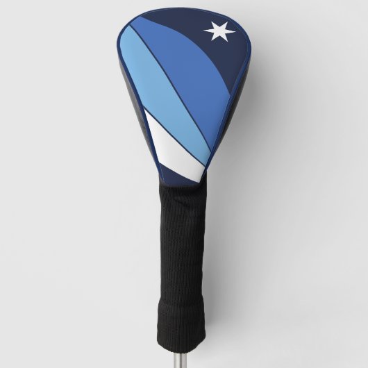 Golf Driver Cover mit Flag Columbia, SC Headcover (Vorderseite)