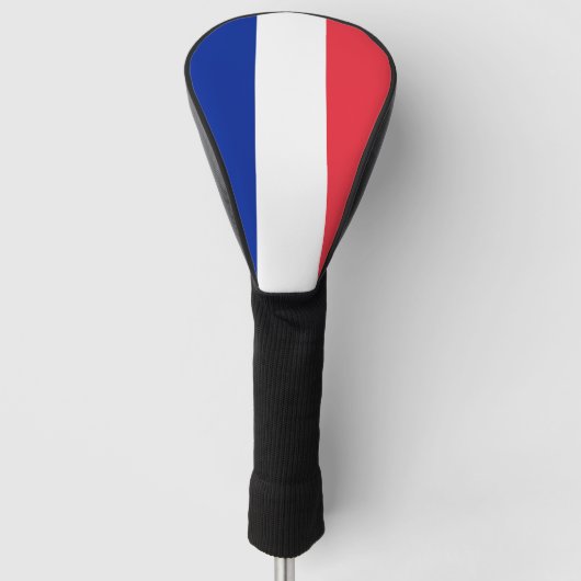 Golf Driver Cover mit Flag Frankreich Golf Headcover (Vorderseite)