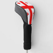 Golf Driver Cover mit Flag Georgia Headcover (angewinkelt)