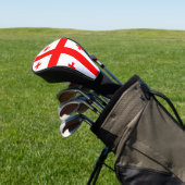 Golf Driver Cover mit Flag Georgia Headcover (In SItu)