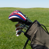 Golf Driver Cover mit Flag Hawaii, USA Golf Headcover (In SItu)