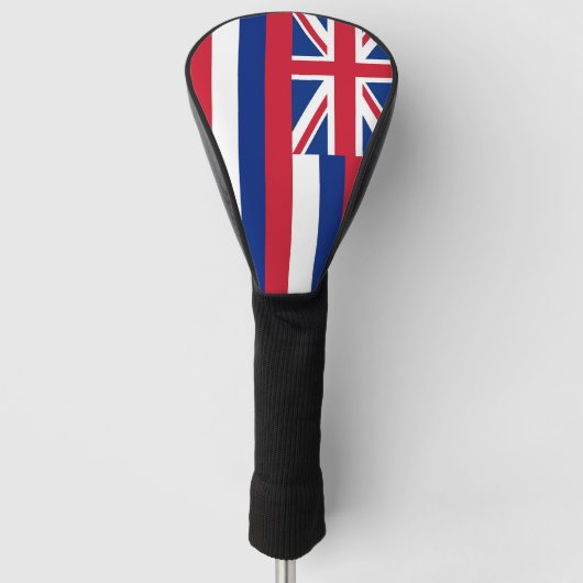 Golf Driver Cover mit Flag Hawaii, USA Headcover (Vorderseite)