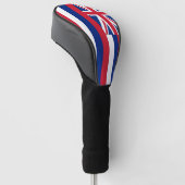 Golf Driver Cover mit Flag Hawaii, USA Headcover (angewinkelt)