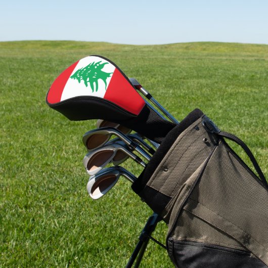 Golf Driver Cover mit Flag Libanon Golf Headcover (In SItu)