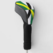 Golf Driver Cover mit Flag Monterey, USA Headcover (angewinkelt)