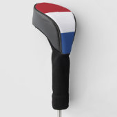 Golf Driver Cover mit Flag Niederlande Golf Headcover (angewinkelt)