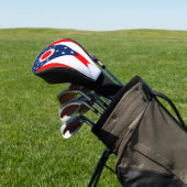 Golf Driver Cover mit Flag Ohio Staat, USA Headcover (In SItu)