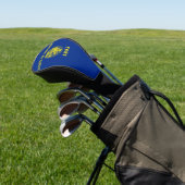 Golf Driver Cover mit Flag Oregon Staat, USA Headcover (In SItu)