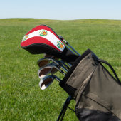 Golf Driver Cover mit Flag Peru Headcover (In SItu)
