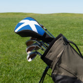 Golf Driver Cover mit Flag Scotland, Vereinigtes K Golf Headcover (In SItu)