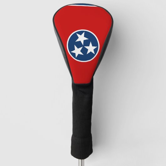 Golf Driver Cover mit Flag Tennessee, USA Headcover (Vorderseite)