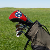 Golf Driver Cover mit Flag Tennessee, USA Headcover (In SItu)