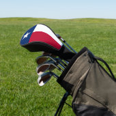 Golf Driver Cover mit Flag Texas, USA Headcover (In SItu)