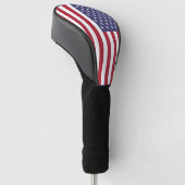 Golf Driver Cover mit Flag USA Golf Headcover (angewinkelt)
