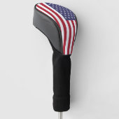 Golf Driver Cover mit Flag USA Headcover (angewinkelt)