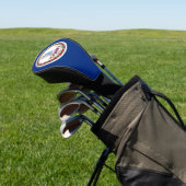 Golf Driver Cover mit Flag Virginia, USA Headcover (In SItu)