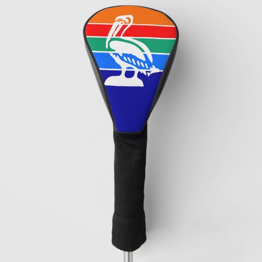 Golf Driver Cover mit Flag von St. Petersburg Headcover (Vorderseite)