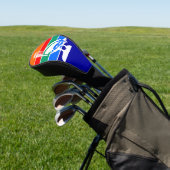 Golf Driver Cover mit Flag von St. Petersburg Headcover (In SItu)
