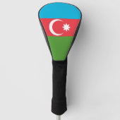 Golf Driver Cover mit Flagge Aserbaidschans Headcover (Vorderseite)