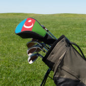 Golf Driver Cover mit Flagge Aserbaidschans Headcover (In SItu)