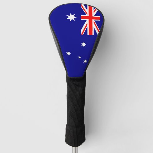 Golf Driver Cover mit Flagge Australiens Headcover (Vorderseite)