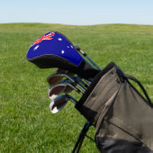 Golf Driver Cover mit Flagge Australiens Headcover (In SItu)