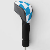 Golf Driver Cover mit Flagge Bayerns Headcover (angewinkelt)