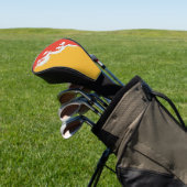 Golf Driver Cover mit Flagge Bhutans Headcover (In SItu)