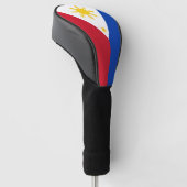 Golf Driver Cover mit Flagge der Philippinen Headcover (angewinkelt)