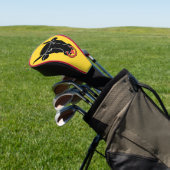 Golf Driver Cover mit Flagge des Kantons Uri, Schw Headcover (In SItu)