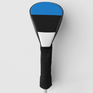 Golf Driver Cover mit Flagge Estlands Headcover