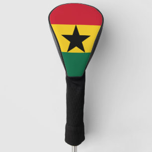 Golf Driver Cover mit Flagge Ghanas Headcover