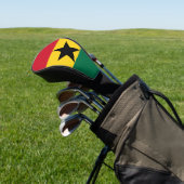 Golf Driver Cover mit Flagge Ghanas Headcover (In SItu)