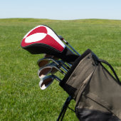 Golf Driver Cover mit Flagge Grönlands Headcover (In SItu)