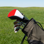 Golf Driver Cover mit Flagge Indonesiens Golf Headcover (In SItu)