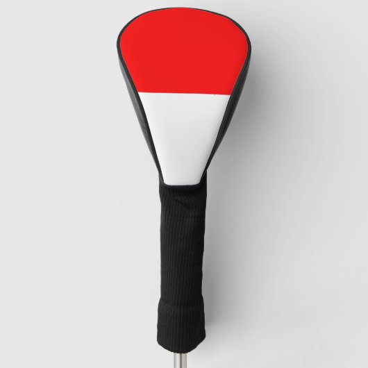 Golf Driver Cover mit Flagge Indonesiens Headcover (Vorderseite)