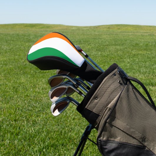 Golf Driver Cover mit Flagge Irlands Headcover (In SItu)