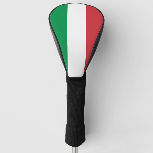 Golf Driver Cover mit Flagge Italiens Golf Headcover (Vorderseite)