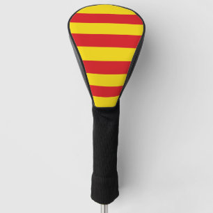 Golf Driver Cover mit Flagge Kataloniens Headcover