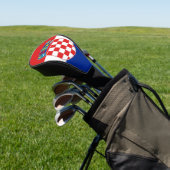 Golf Driver Cover mit Flagge Kroatiens Golf Headcover (In SItu)