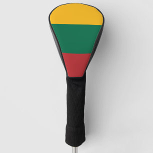 Golf Driver Cover mit Flagge Litauens Headcover