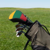 Golf Driver Cover mit Flagge Litauens Headcover (In SItu)