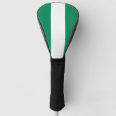 Golf Driver Cover mit Flagge Nigerias Golf Headcover (Vorderseite)