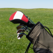 Golf Driver Cover mit Flagge Österreichs Headcover (In SItu)