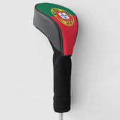 Golf Driver Cover mit Flagge Portugals Golf Headcover (angewinkelt)