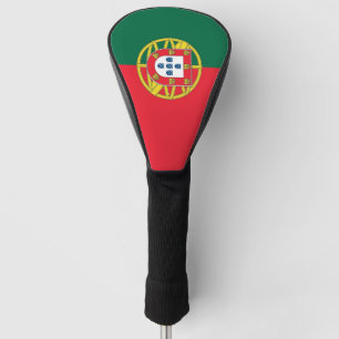 Golf Driver Cover mit Flagge Portugals Headcover