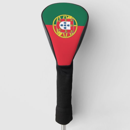 Golf Driver Cover mit Flagge Portugals Headcover (Vorderseite)