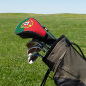 Golf Driver Cover mit Flagge Portugals Headcover (In SItu)
