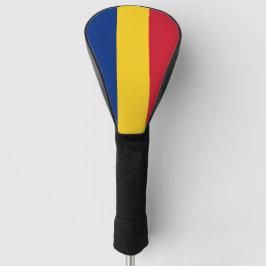 Golf Driver Cover mit Flagge Rumäniens Golf Headcover
