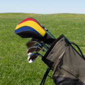 Golf Driver Cover mit Flagge Rumäniens Headcover (In SItu)